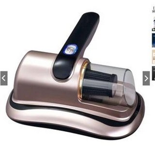 除螨機 無線除蟎儀 塵蟎吸塵器 床上除蟎機 送濾芯, 香檳金 無線+紫外線殺菌【送六濾芯】