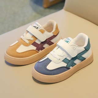 兒童德訓鞋2025春鞦男童運動鞋休閒闆鞋女童小白鞋軟底寶寶阿甘鞋