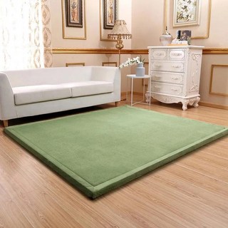 단색 거실 카페트 카펫 극세사 대형 러그 두꺼운 산호 양털 벨벳 매트리스 카멜 침대 다다미 아기 크롤링 매트 최신 일본 스타일 3cm