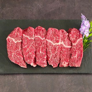 황제한우 1++등급 한우 토시살 구이용 마장동 투뿔 특수부위 (냉장), 1개, 250g