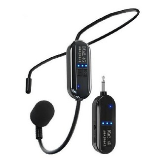 DXn G103-2 max 頭戴式 續航30小時 2.4G 教師教練演講專用, 一組無線麥克風, 酷黑色