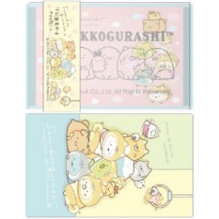 San-X 角落小夥伴 PP彩盒名片卡G 彩色名片卡 名片卡 彩名卡 名片, 1個, 9