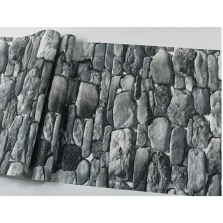 Beibehang 골동품 벽돌 벽지 중국 향수 레스토랑 호텔 배경 레트로 바, 01 CHINA, 01 5.3㎡, 04 Thickened Version