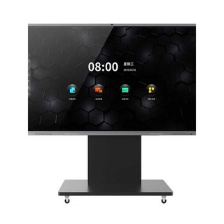 100인치 스마트 모니터 대형 멀티미디어 듀얼 TV, 100인치 4800W 내장카메라 안드로이드, 1개