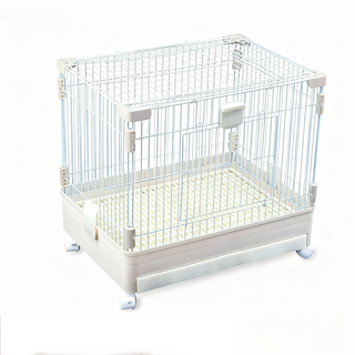 多層滾輪寵物籠 倉鼠/兔子/天竺鼠適用 附帶托盤 易清潔 堅固耐用, 米色809單抽屜, 1個