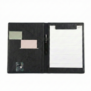 세로나 프리미엄 자석 A4 파일 폴더, 1개, 블랙