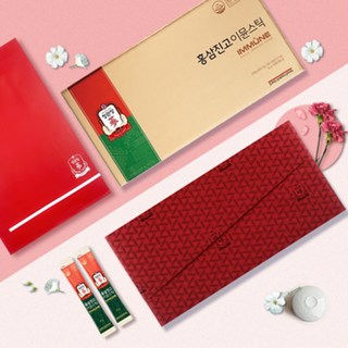 정관장 홍삼진고 이뮨스틱 30포 선물포장 전용쇼핑백제공, 30개, 10g