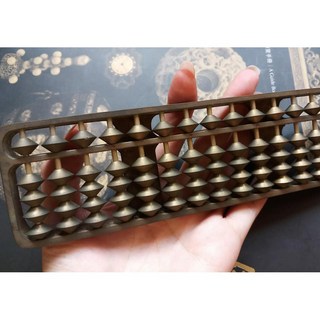 骨董純銅算盤 505g 保存良好