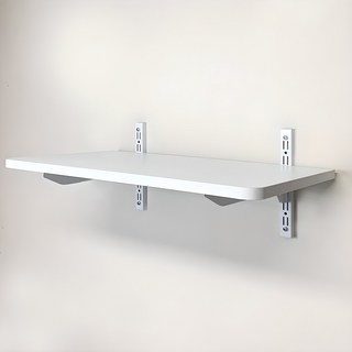 Hardwell 鐵製系統壁架, 白色, 1層