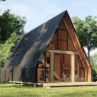 모담하우스 주택 목조주택 소형주택 조립식하우스 조립식집 유닛 하우스 모듈러주택, 모델2