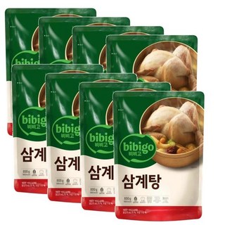 비비고 삼계탕, 800g, 8개