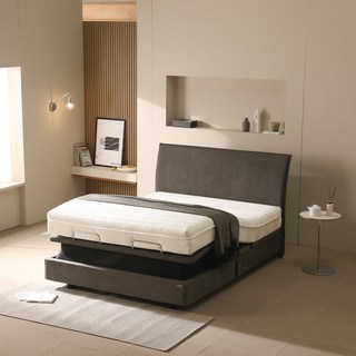 오키멧 단잠 모션베드 슈퍼싱글 SS 매트리스 세트(헤드별도) 리클라이너 모션침대, 무헤드, HR 메모리 매트리스, 차콜