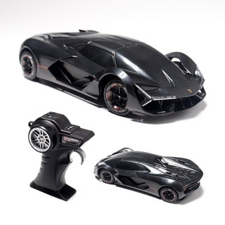 마이스토 RC카 1:24 람보르기니 테르조 밀레니오 블랙 자동차장난감 알씨카, 1개