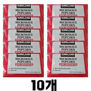 커클랜드 시그니춰 전자렌지팝콘 93g /안주 코스트코, 93.5g, 10개