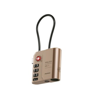 Momax 行李箱定位 GPS 追蹤器 PinLock TSA 鎖 Find My 防丟定位器