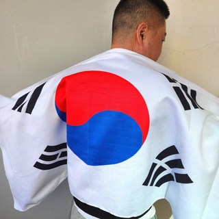 대형 사이즈 태극기 수건, 1개, 상세페이지 참조