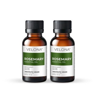로즈마리 100% 천연 에센셜 아로마오일 원액 15ml 2개 아로마테라피