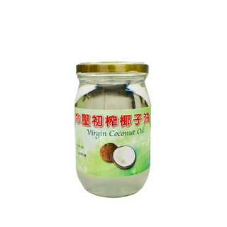 冷壓初榨椰子油 450ML, 1瓶