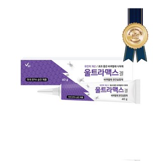 국보 울트라맥스 튜브형 40g 간편 바퀴벌레 연쇄 살충 효과 강력한, 1개