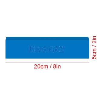 20cm 블루 맥스 고무 스퀴지 블레이드 핑크 스트립 (자동차 틴팅 도구 차량 랩핑용 핸드 스패츌러), 02 blue