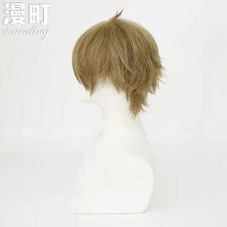 올스토어 앙상블 별 2 미도리 타카미네 애니메이션 남성 짧은 직선 코스프레 가발 잔디 녹색 내열성 합성, 01 suit, 01 원 사이즈, 01 Ensemble Stars2