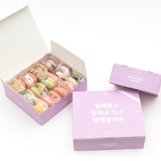 디디얌 수제마카롱(뚱카롱) 12구세트, 1박스, 응원
