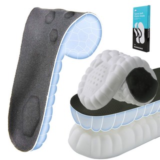 소웨이브 인체공학 신발깔창 발편한 푹신한 아치 쿠션 구름깔창