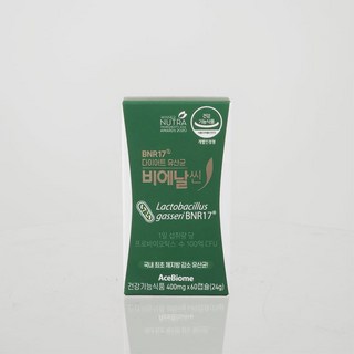 비에날17 비에날씬 다이어트 유산균 캡슐, 1개, 60정