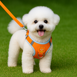 르루 폭신 소형견 하네스, 1개