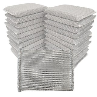 수논 은사 수세미 대용량 벌크 실버 수세미, 1세트, 20개입