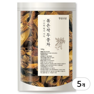한방선생 볶은 작두콩차, 300g, 1개입, 5개