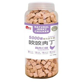 達達寵物 MS.PET寵物小姐 益生菌犬用咬咬肉丁 噢!比利!綜合營養肉肉點心 500g 犬用機能零食, 1個, 咬咬肉丁-  雞肉口味 500g