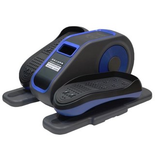 健身之星 電動健步機 輔助走路機 健走機 送護膝 防護帶 台灣現貨/正廠保固, 藍(單機), 藍