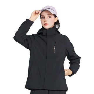 TECTOP 探拓戶外女款1245180兩件式衝鋒外套(採用耐磨機能布！防風/擋雨/保暖三合一冲鋒衣)