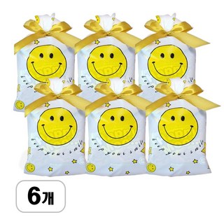 빵빵한 스마일 간식 꾸러미 개별포장 단체 행사 과자 선물 세트 답례품 구디백, 1개
