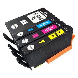 잉크맨 934 935 XL 호환 카트리지 / HP 오피스젯 프로 OFFICEJET PRO 6230 6830 6830C 프린터 호환 / 재생 잉크, 934XL 4색 카트리지 세트, 1개