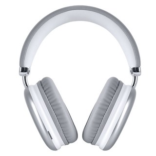 블루투스 헤드셋 유선 무선 겸용 헤드폰 음악 통화마이크 C타입충전 TF카드지원, 화이트