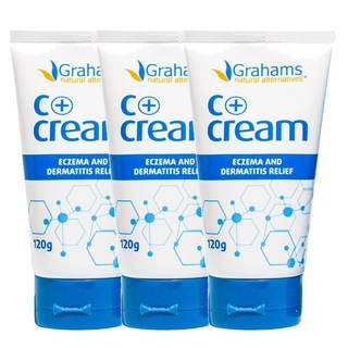 그라함스 씨 플러스 릴리프 크림, 120g, 3개