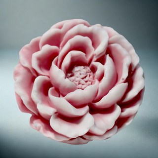 嬌妍牡丹花 香氛手工皂 採用英國Jo Malone 英國梨與小蒼蘭香味, 1個, 80g