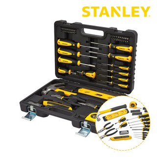 스탠리 STHT0-75984 68pcs 수공구세트 케이스포함 망치 니퍼 가위 줄자 드라이버, 1개