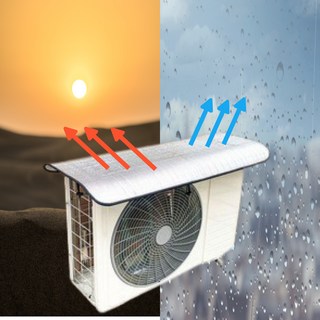 슈퍼샵 에어컨 실외기 덮개 대형 열차단 방수, 1개