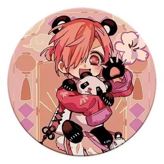 地縛少年花子君 八尋寧寧 亮膜吧唧 58mm 馬口鐵胸針 穀子徽章, 1個, 2