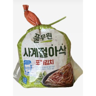 풀무원 사계절 아삭 김치 1.3kg 1개