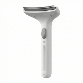 바람펫 단모종 원터치 브러시, 1개, 화이트