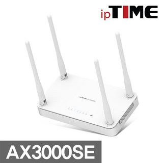 EFM 정품 ipTIME 아이피타임 AX3000SM 유무선 WiFi6 기가 비트 인터넷 와이파이 공유기 (화이트), 1개