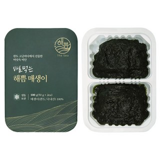 완도 세척 매생이 냉동 100g(50gX2) 무방부제, 3개, 100g