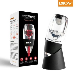醒酒器 紅酒壺 紅酒瓶 水晶玻璃醒酒器 紅酒分酒器 快速醒酒器 葡萄酒醒酒器 紅酒魔術快速醒酒器單裝葡萄酒快速醒酒器便攜, 葡萄酒過濾醒酒器, 1個