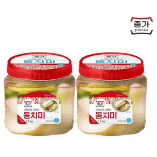 종가 시원한 동치미 1.2kg 2개
