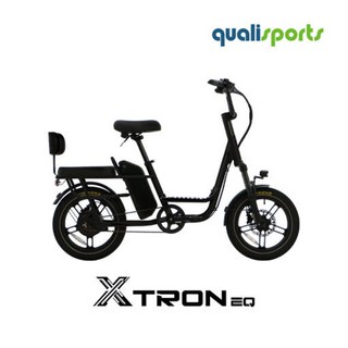 퀄리스포츠 엑스트론 EQ 48V 500W 16인치 출퇴근용 전기자전거 마그네슘휠, 블랙, 알루미늄