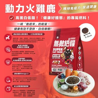 MOG&DOG 無敵貓糧, 1個, 動力火雞鹿 2kg